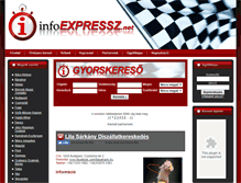 Tablet Screenshot of infoexpressz.net